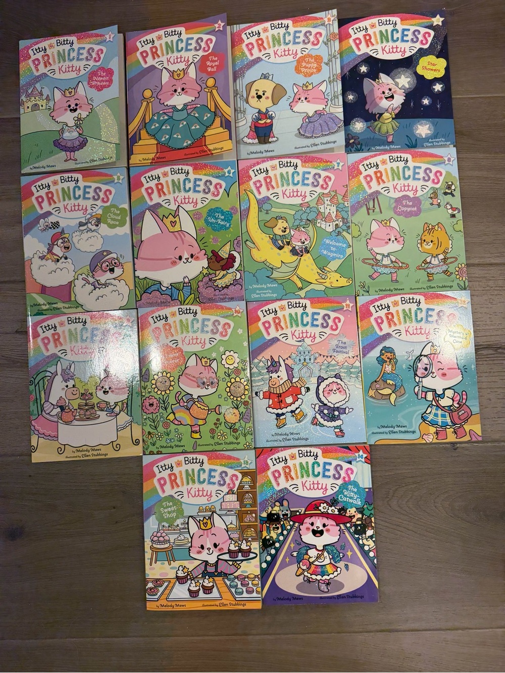Itty Bitty Princess Kitty Book Set - Books 1-14
